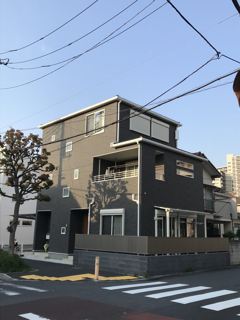 3階建て39坪の二世帯住宅 桧家住宅 注文住宅 ハウスメーカー